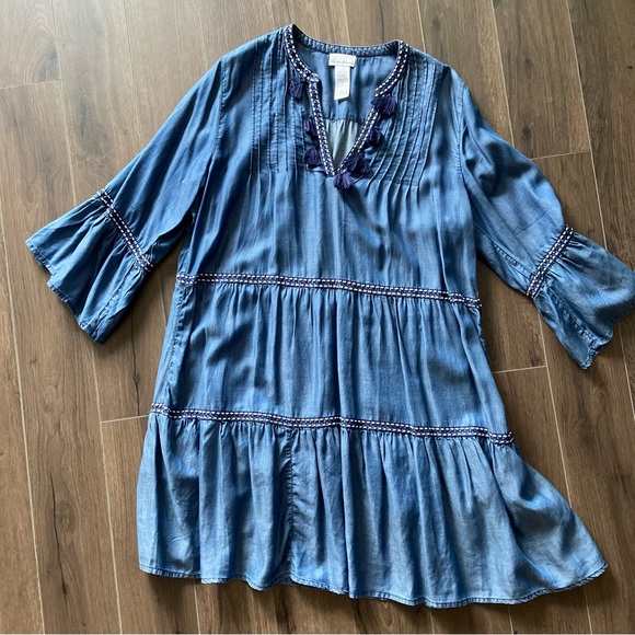 Tommy Bahama Dresses & Skirts - NWOT Tommy Bahama jean dress, size XL